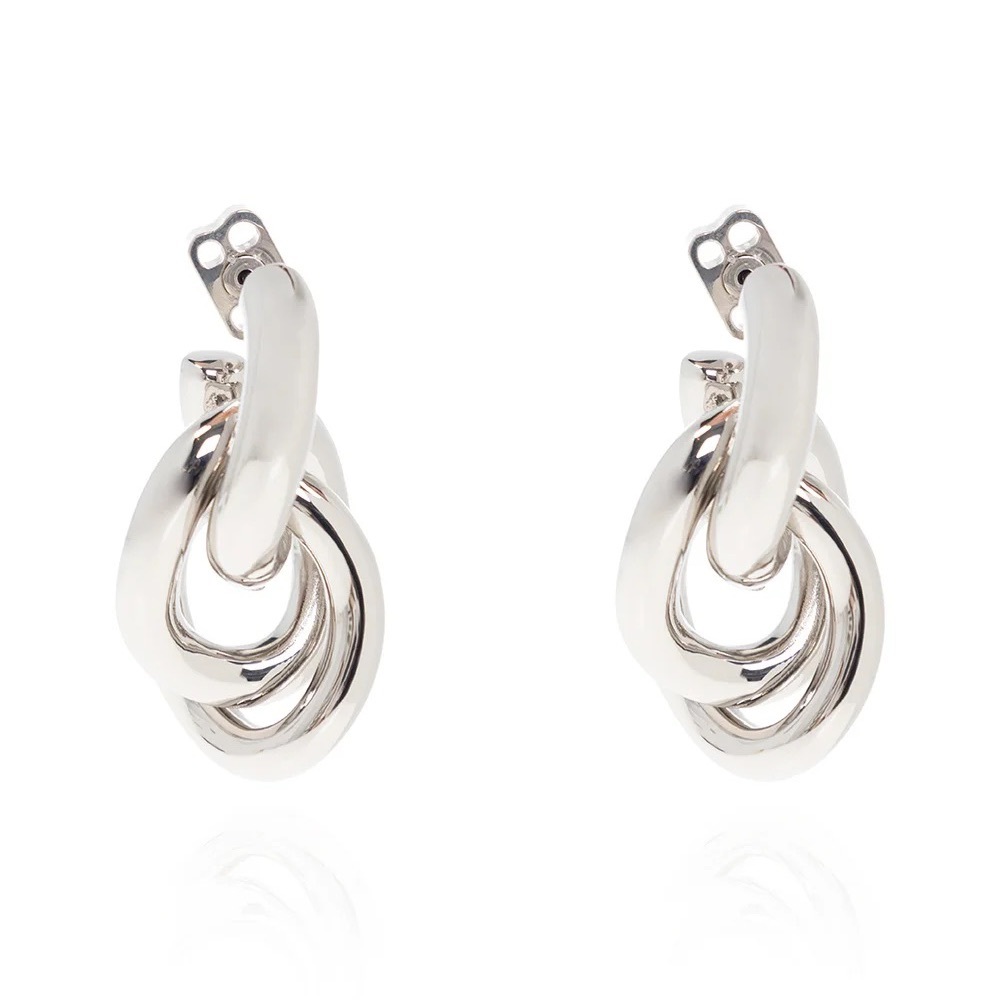 Balenciaga
Balenciaga Triple Loop Engraved Earrings